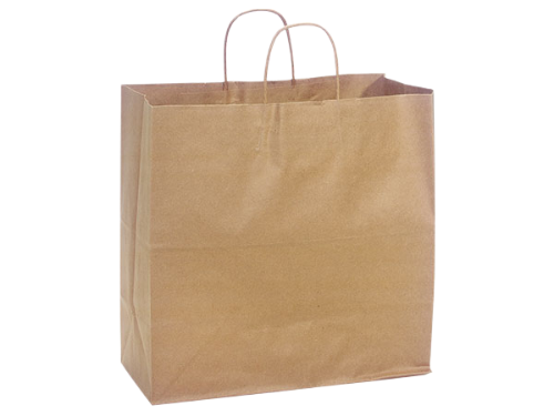 Gourmet kraft shopper bag